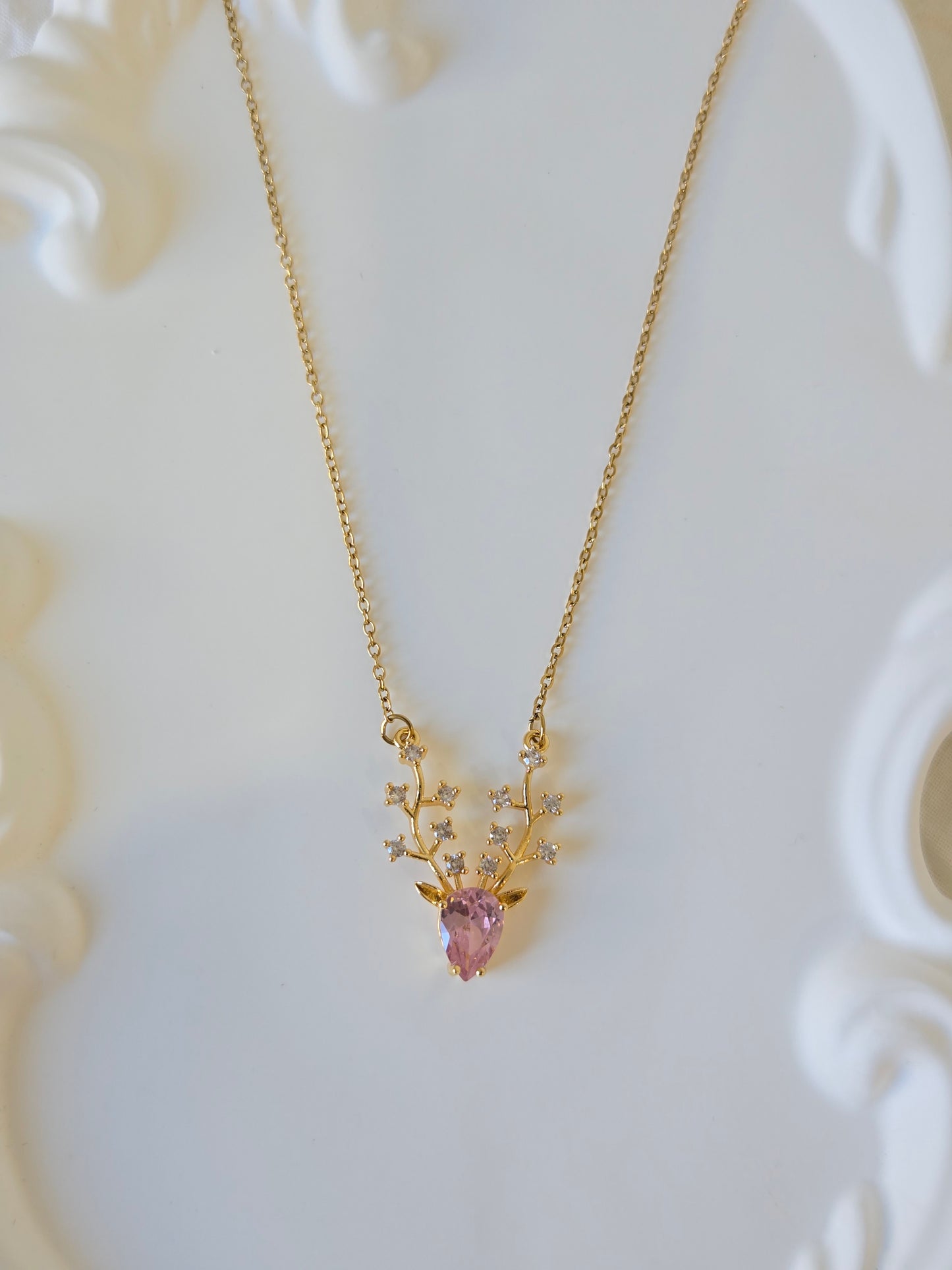 Deer Antler Necklace