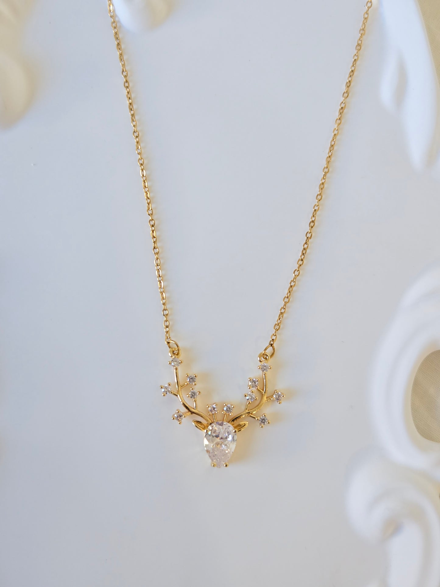 Deer Antler Necklace