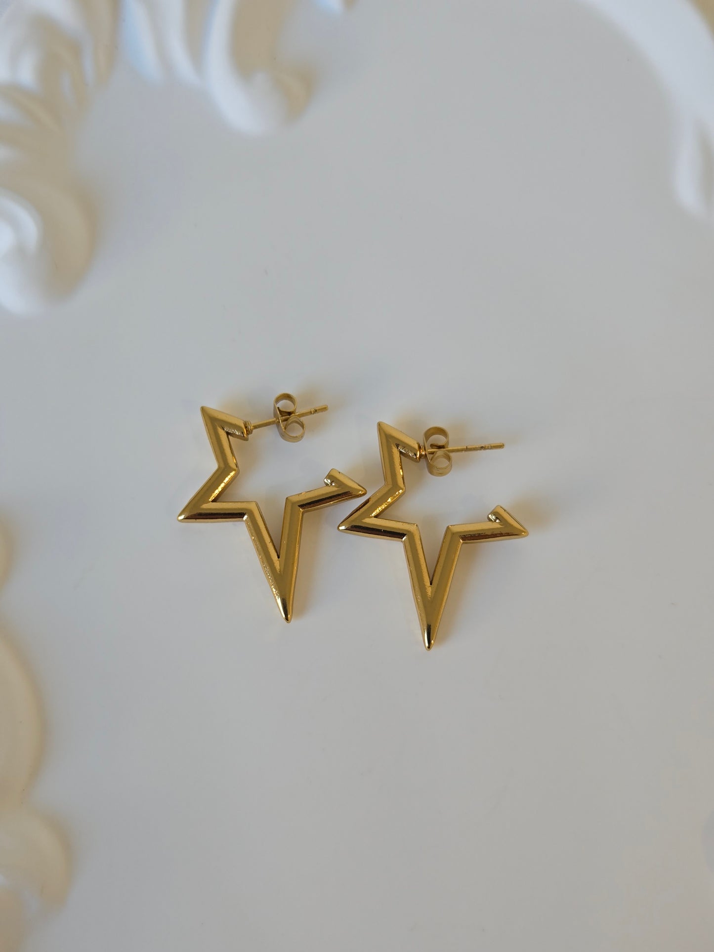 Star Shape Hoops