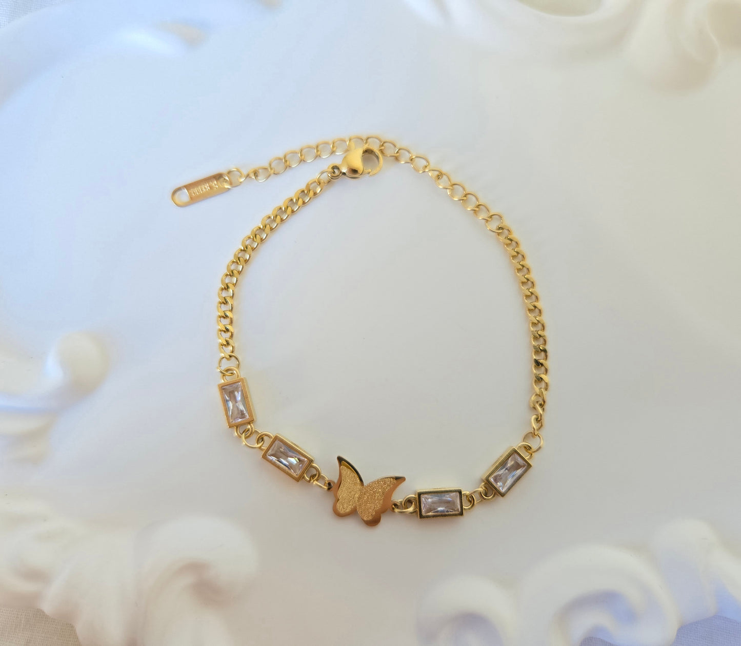 Butterfly Chain Bracelet