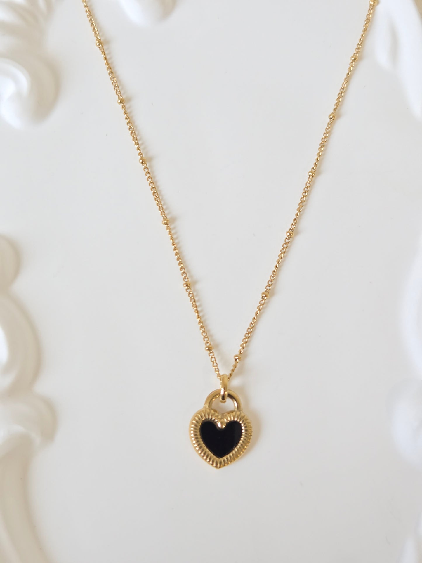 Lock Heart Locket Chain