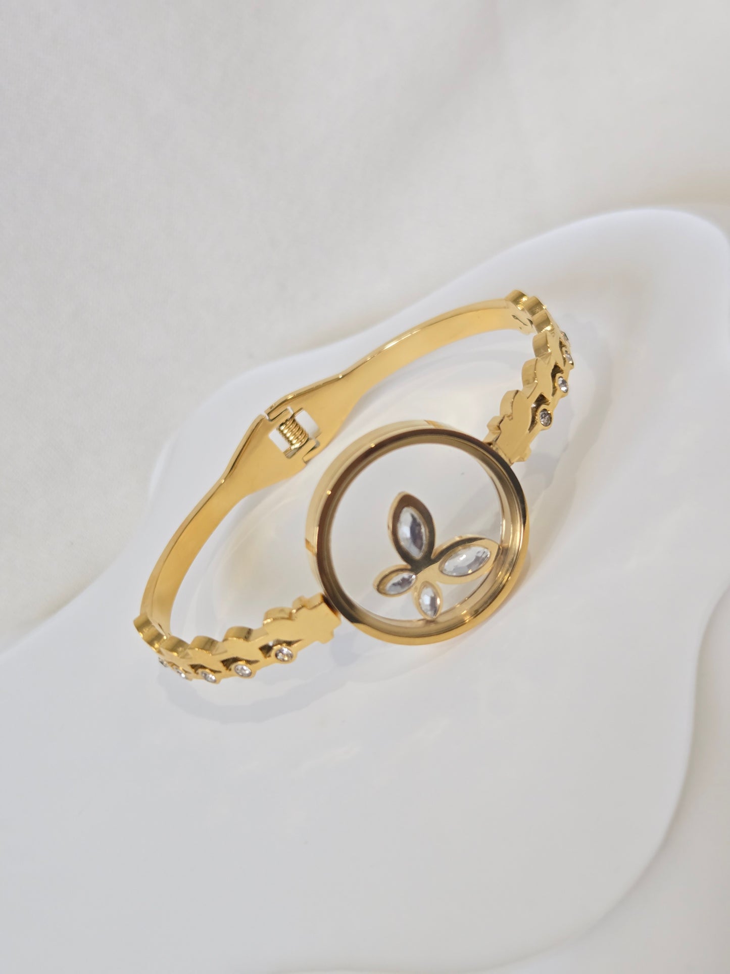Dial Bangle Bracelet