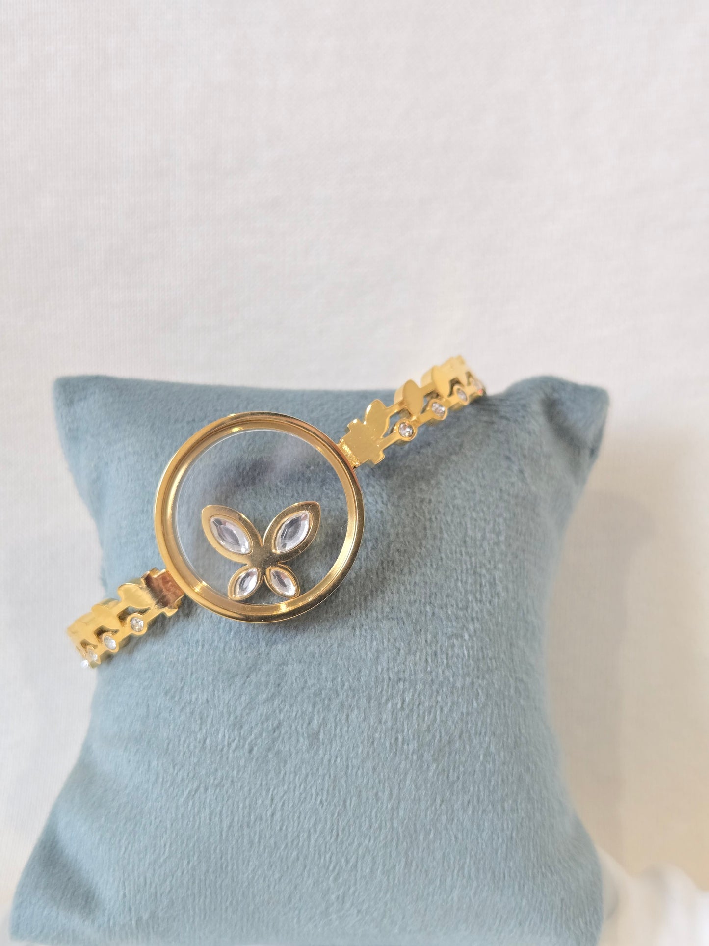 Dial Bangle Bracelet