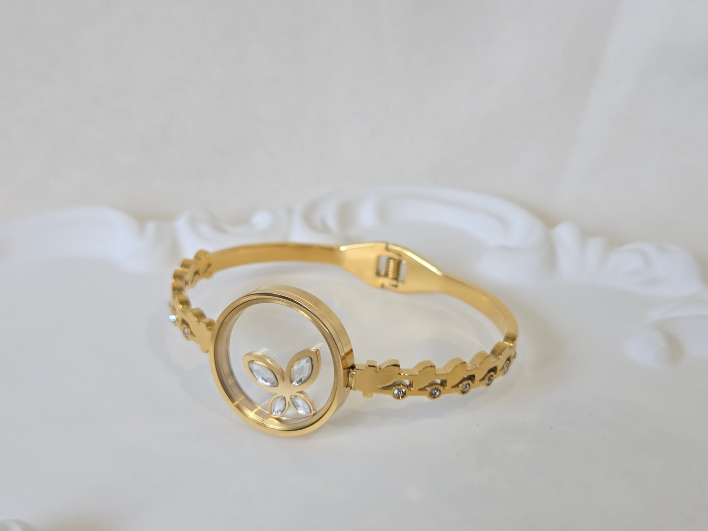 Dial Bangle Bracelet
