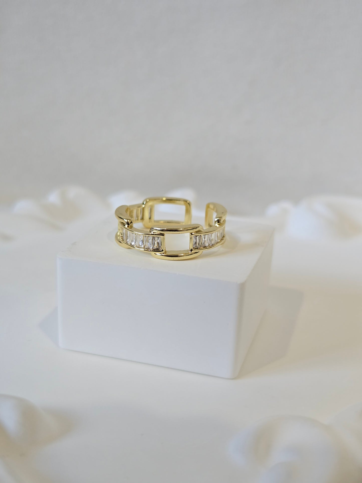 Statemen 18k gold plated Adjustable Rings
