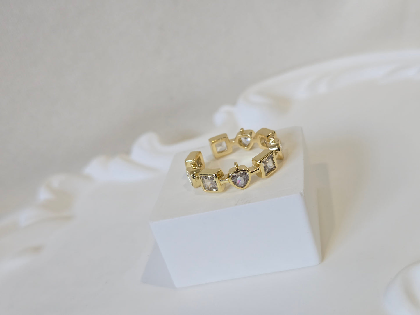 Statemen 18k gold plated Adjustable Rings