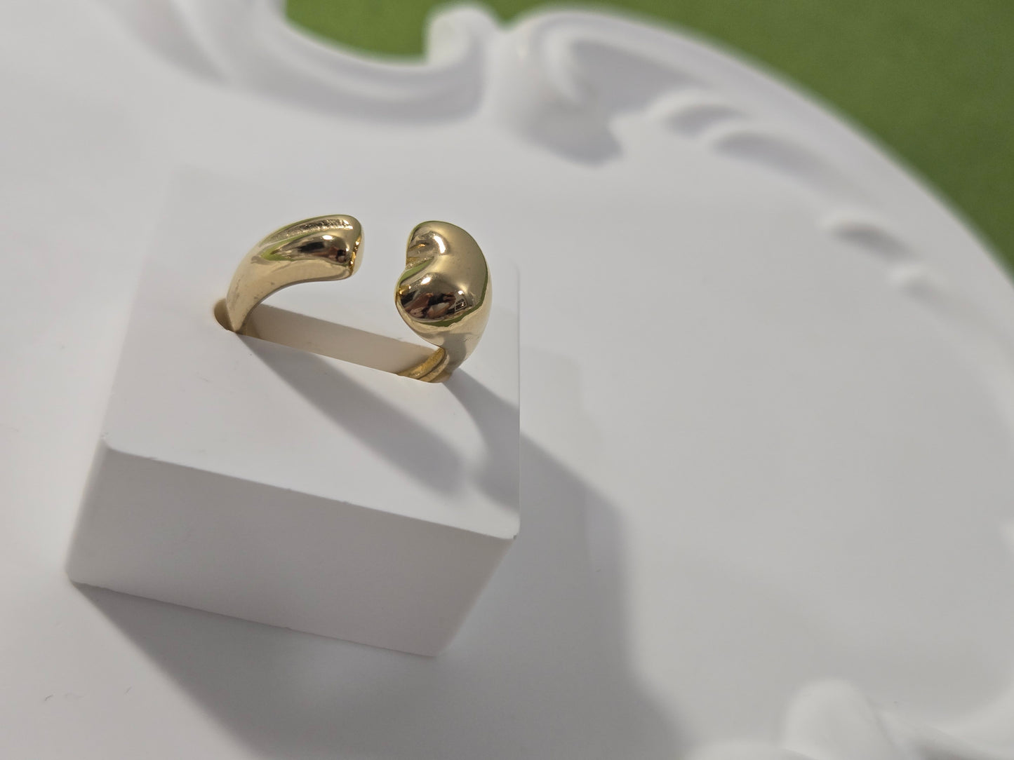 Statement Heart Adjustable Ring