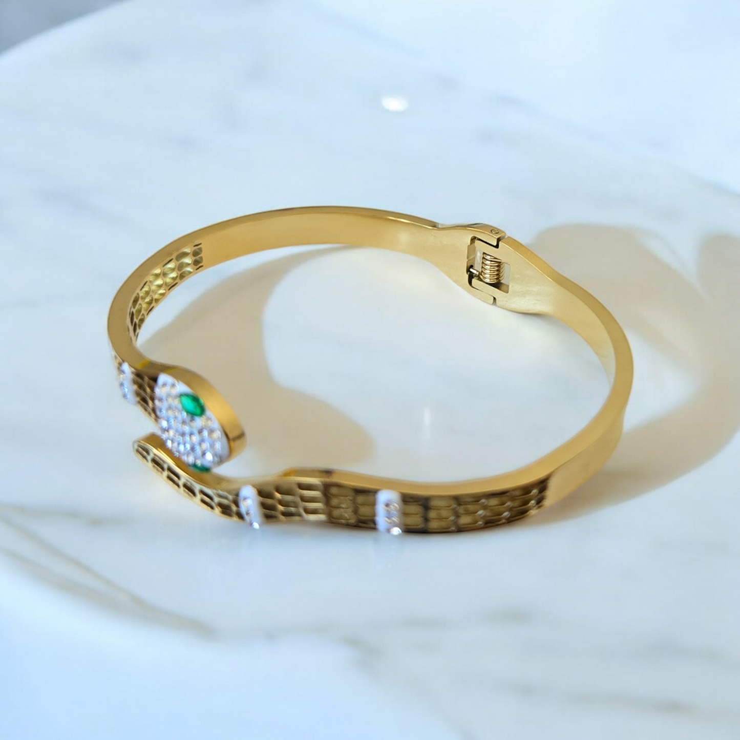 Snake Style Bangle Bracelet
