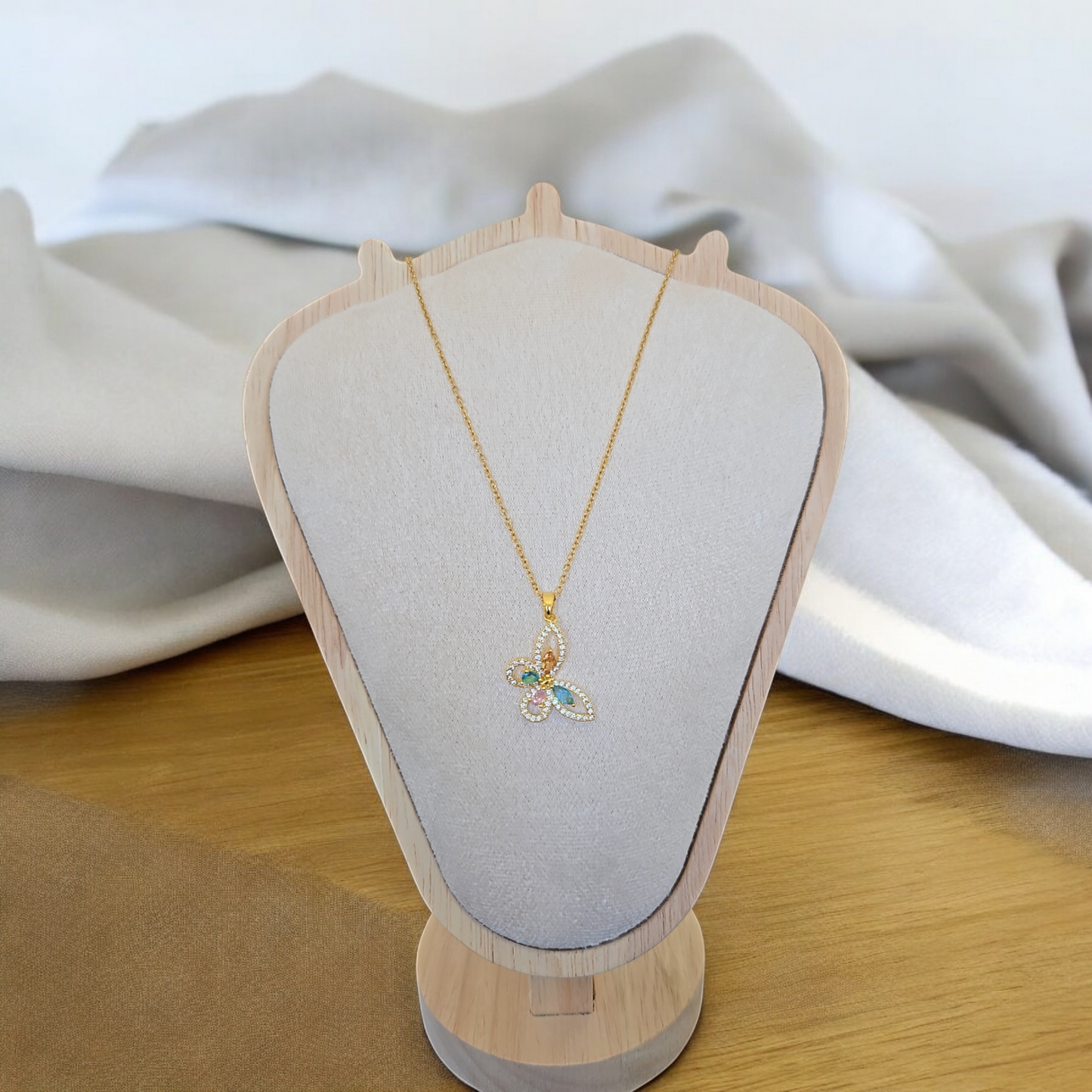 Butterfly Locket Necklace