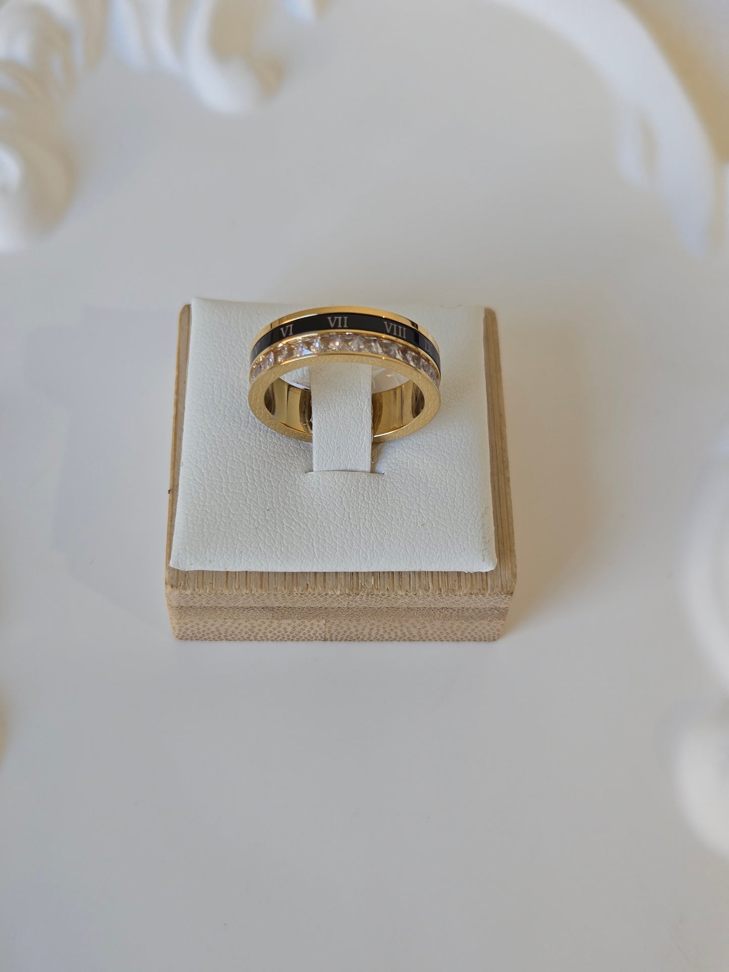 Roman Numeric Spinning Ring