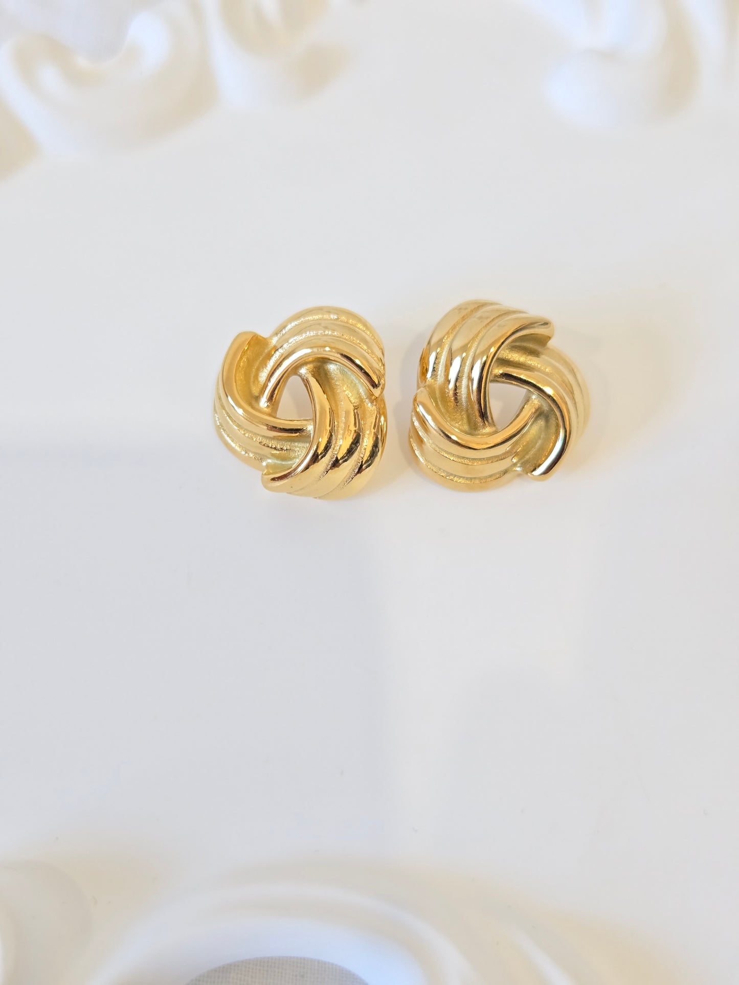 Celtic Knot Stud Earrings