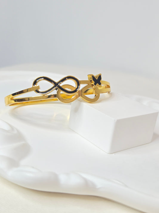 Infinity Bangle Bracelet