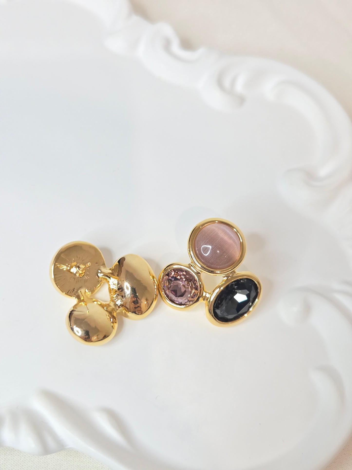 Multi-colored Stud Earrings