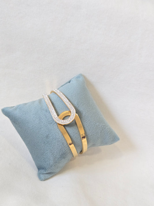 U style Bangle Bracelet