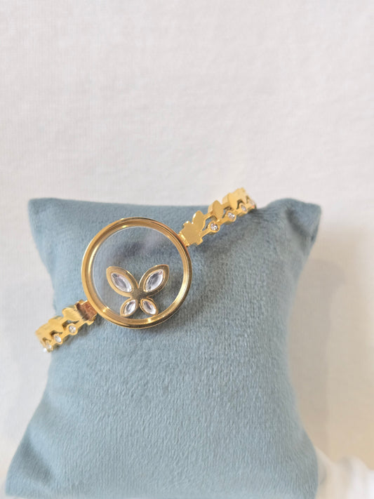 Dial Bangle Bracelet