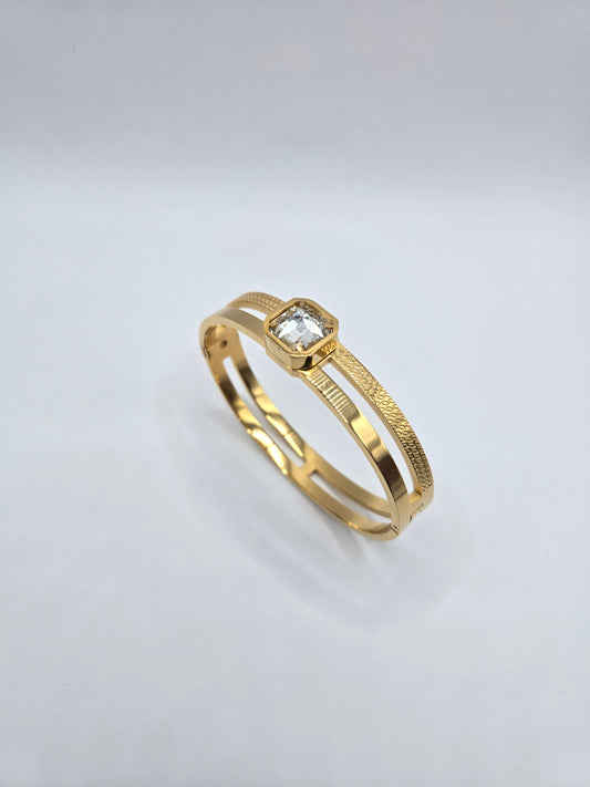 Lumina Double Band Bangle Bracelet