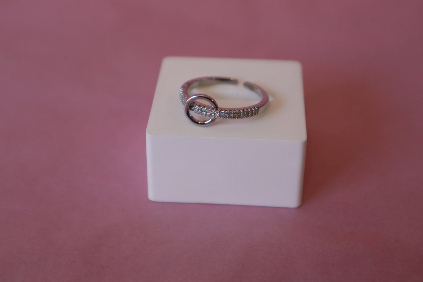 Top Cover Waterproof Silver Ring