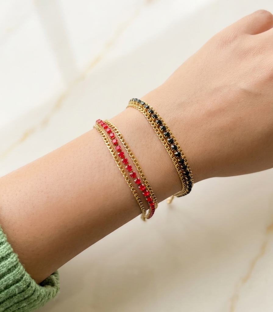Bold Bloom - Chain Bracelet